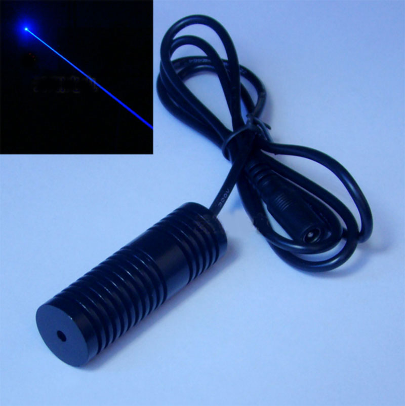 High power blue laser module dot